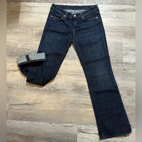 Citizens of Humanity Women’s Dita Petite Bootcut Jeans Size 28 #1023-099 Blue - Picture 1 of 11